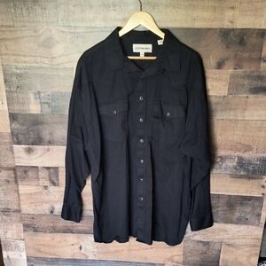 Cody James Black Long Sleeve Western Rodeo Cowboy Shirt Sz XXL Men